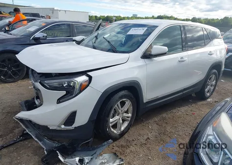 2019 GMC Terrain Sle z USA, uszkodzony, nr VIN 3GKALMEV2KL372313